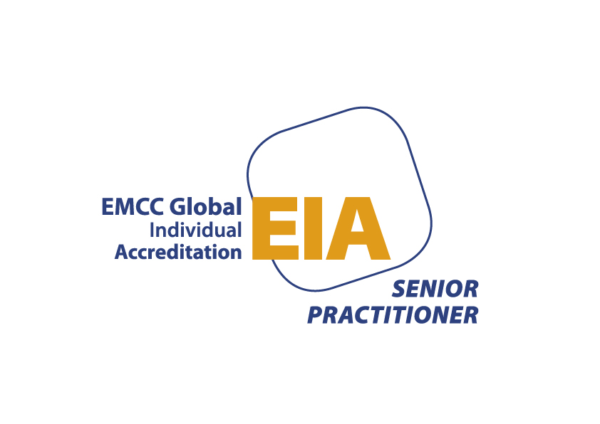 EMCC senior practitioner akkreditering logo
